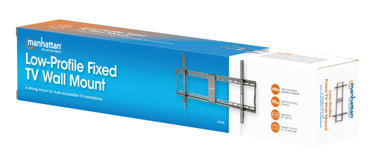 Ultraflache TV-Wandhalterung für 43 bis 100 Zoll, starr Packaging Image 2