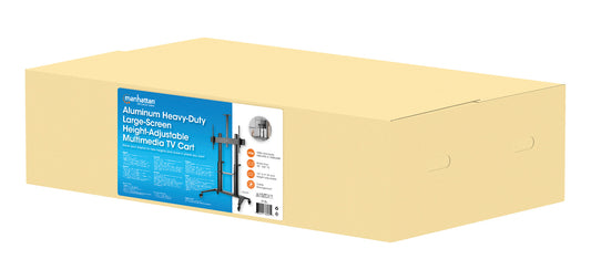 Multimedia TV-Ständer auf Rollen für 70 bis 120 Zoll, neigbar Packaging Image 2