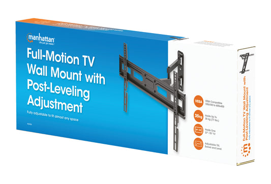 TV-Wandhalterung für 37 bis 70 Zoll, neigbar und schwenkbar, Full Motion Packaging Image 2