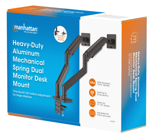 Tischhalterung für zwei Monitore von 17 bis 45 Zoll Packaging Image 2
