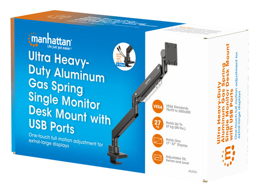 Tischhalterung mit USB-Ports für einen Monitor von 17 bis 57 Zoll Packaging Image 2