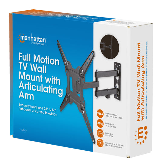 TV- und Monitorwandhalterung für 23 bis 55 Zoll, vollbeweglich Packaging Image 2