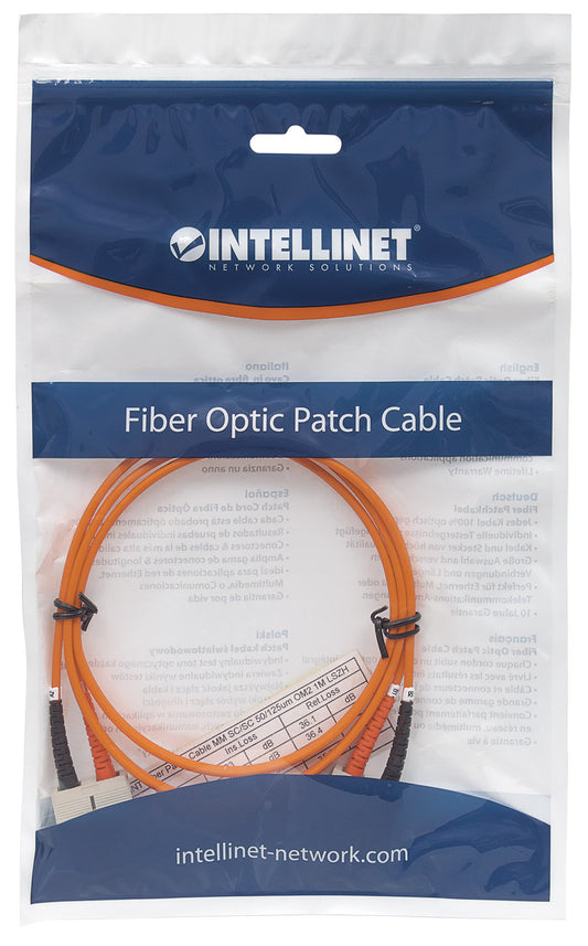 Glasfaser LWL-Anschlusskabel, Duplex, Multimode Packaging Image 2