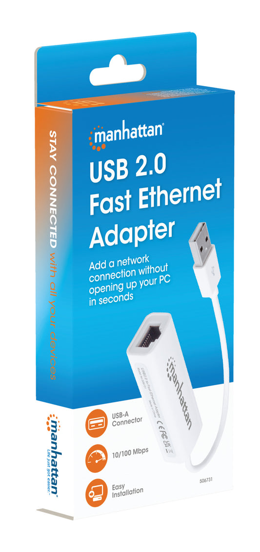 USB-A auf Fast Ethernet-Netzwerkadapter Packaging Image 2