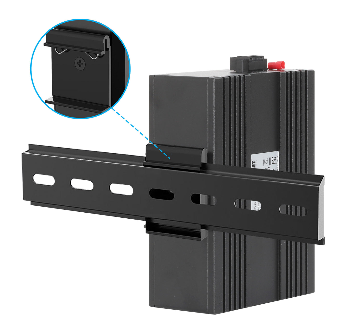 Fast Ethernet Industrie-Medienkonverter Image 8