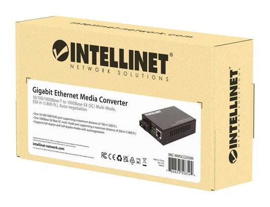 Gigabit Ethernet Medienkonverter Packaging Image 2