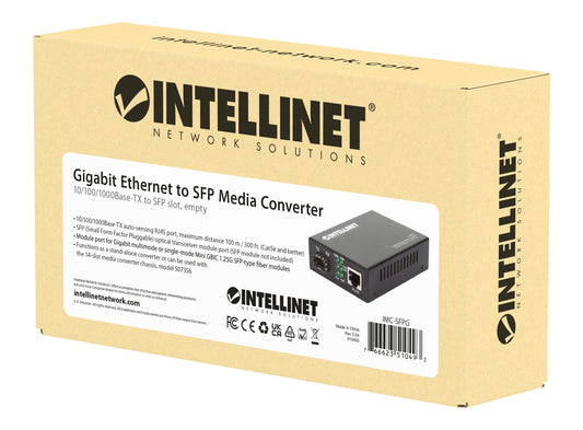 Gigabit Ethernet auf SFP-Medienkonverter Packaging Image 2