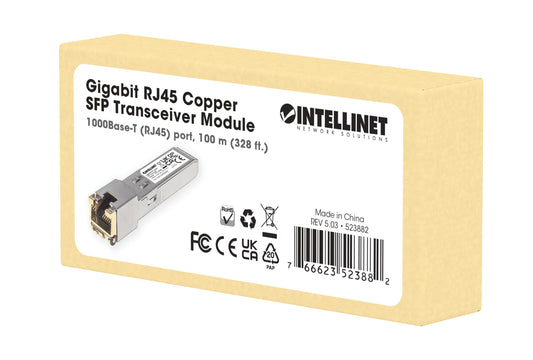 Gigabit SFP-Modul / Mini-GBIC Transceiver für RJ45-Kabel Packaging Image 2