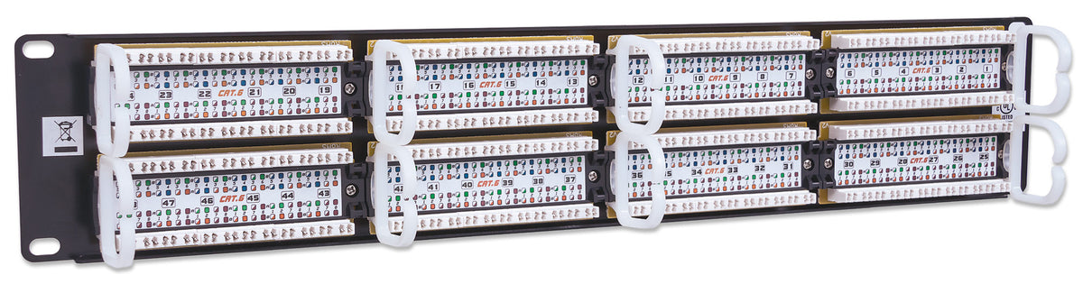 Cat6 48-Port Patchpanel, 2 HE Image 5