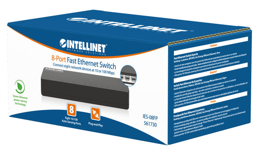 8-Port Fast Ethernet Switch Packaging Image 2
