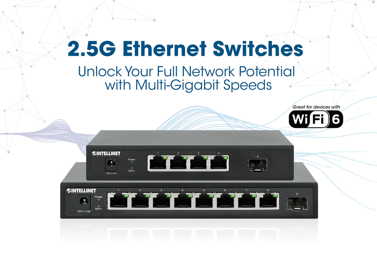 9-Port Switch mit 8 x 2,5G Ethernet-Ports und 1 SFP+ Uplink Image 10