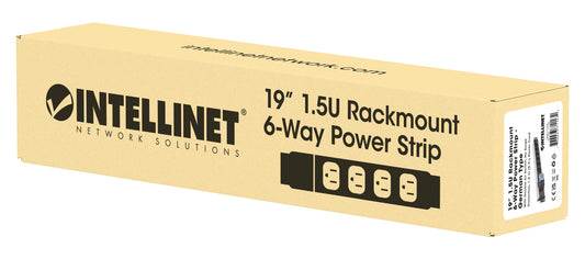 19" 6-fach Steckdosenleiste, Schutzkontakt Packaging Image 2