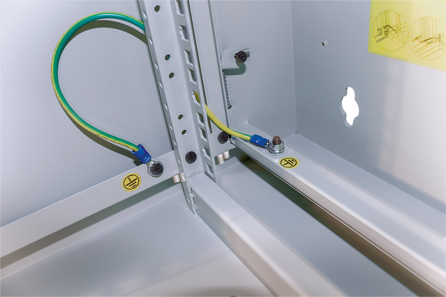 9 HE 19" Netzwerk-Wandverteiler mit Schwenkrahmen, Standard Line, 450 mm Tiefe, grau Image 12