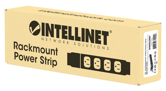 10" 4-fach Steckdosenleiste, Schutzkontakt Packaging Image 2