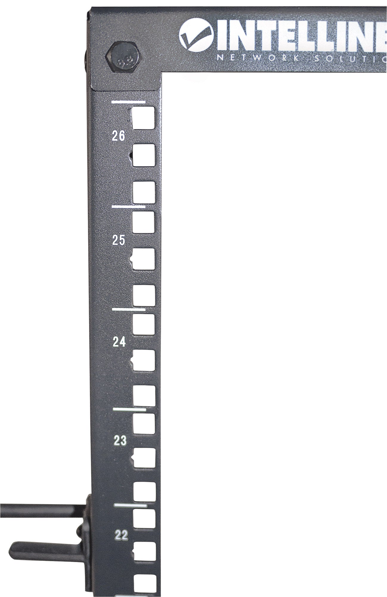 19" Netzwerk-Laborgestell, freistehend, 4 Tragschienen, 26 HE Image 9