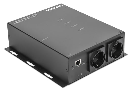 4-fach Smart PDU mit schaltbaren Steckdosen und Netzwerk-Management Image 2