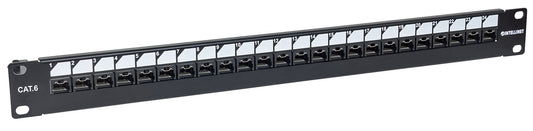 Abschließbares Cat6 24-Port Patchpanel, 1 HE Image 2