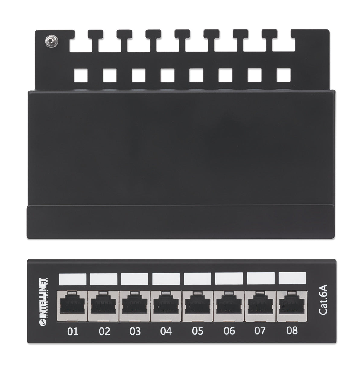 Cat6a 10G 8-Port Desktop Patchpanel, geschirmt Image 6