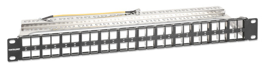 48-Port Patchpanel, geschirmt und unbestückt, 1 HE Image 2