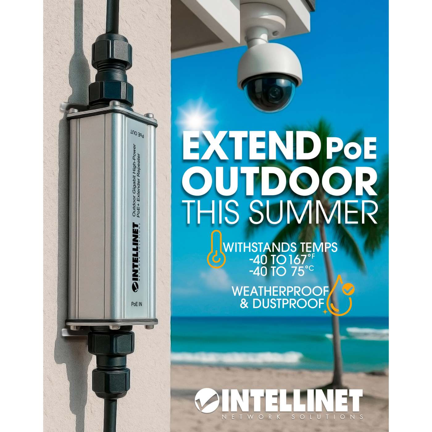 Outdoor Gigabit High-Power PoE+ Extender Image 8