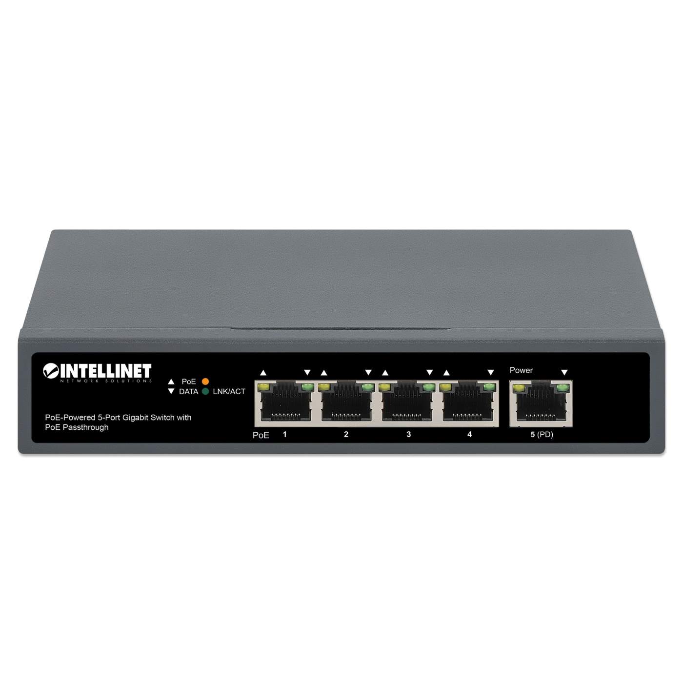 PoE-Powered 5-Port Gigabit Switch mit PoE-Passthrough Image 4