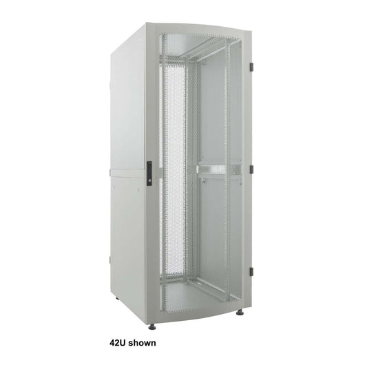 19" Serverschrank, Premium Line, 26 HE, 1322 (H) x 600 (B) x 1000 (T) mm, grau Image 2