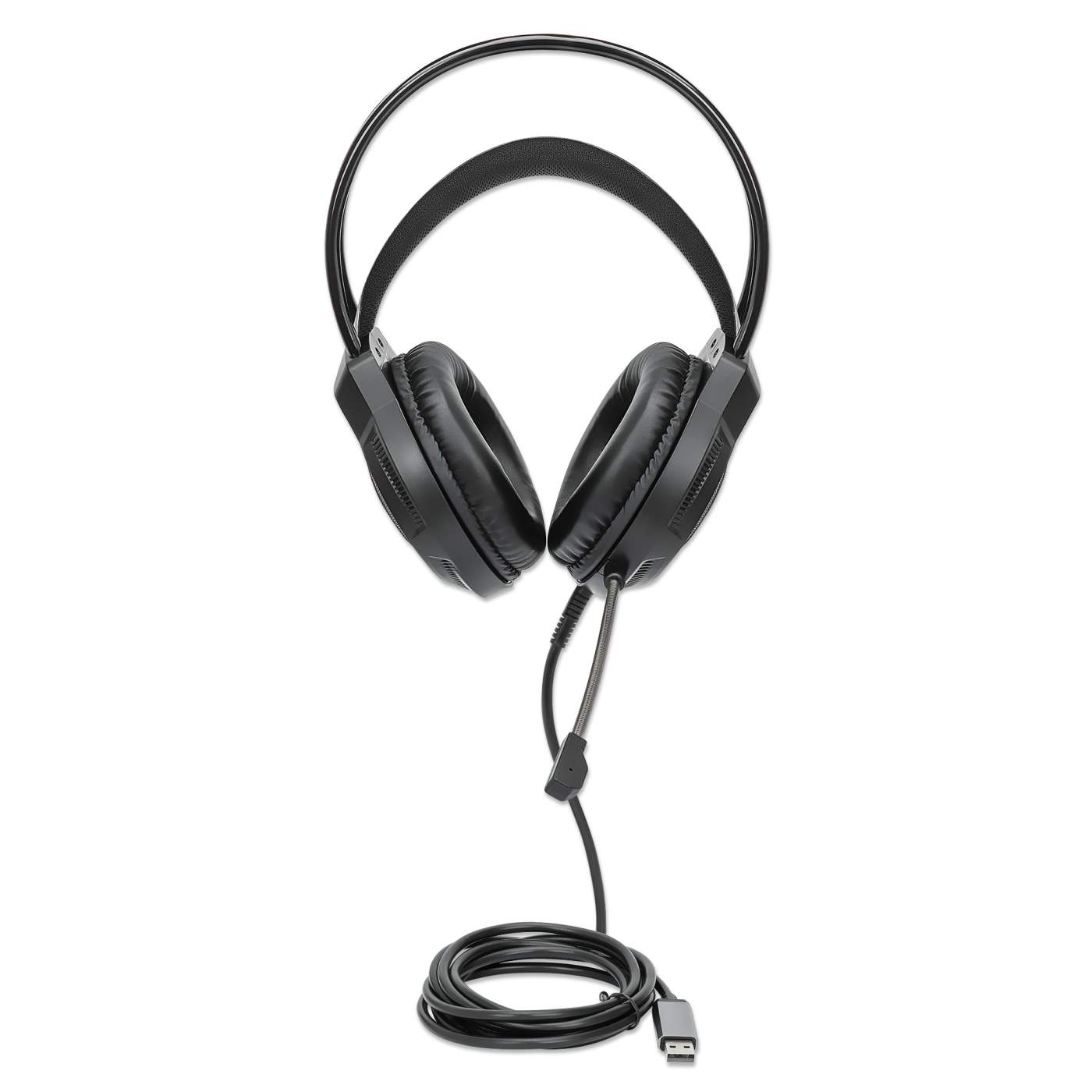 RGB LED Over-Ear USB Gaming-Headset Image 6