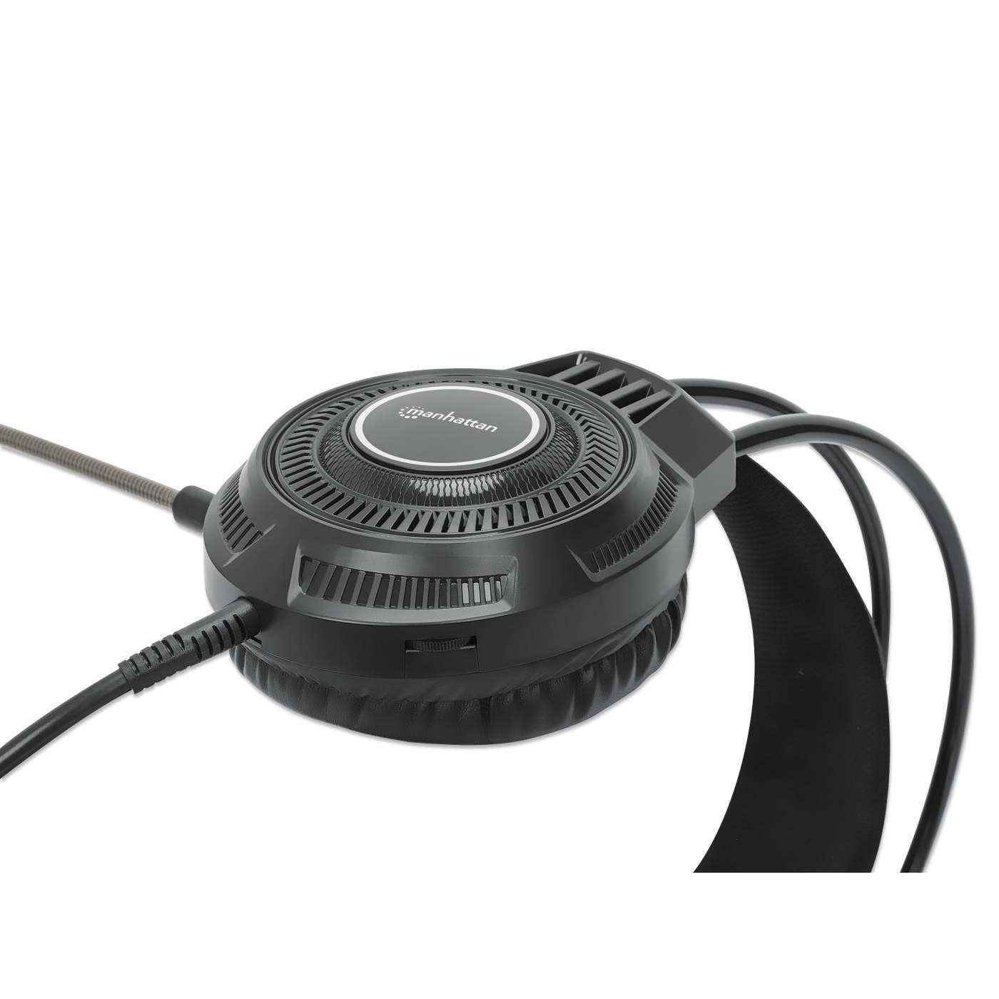 RGB LED Over-Ear USB Gaming-Headset Image 7