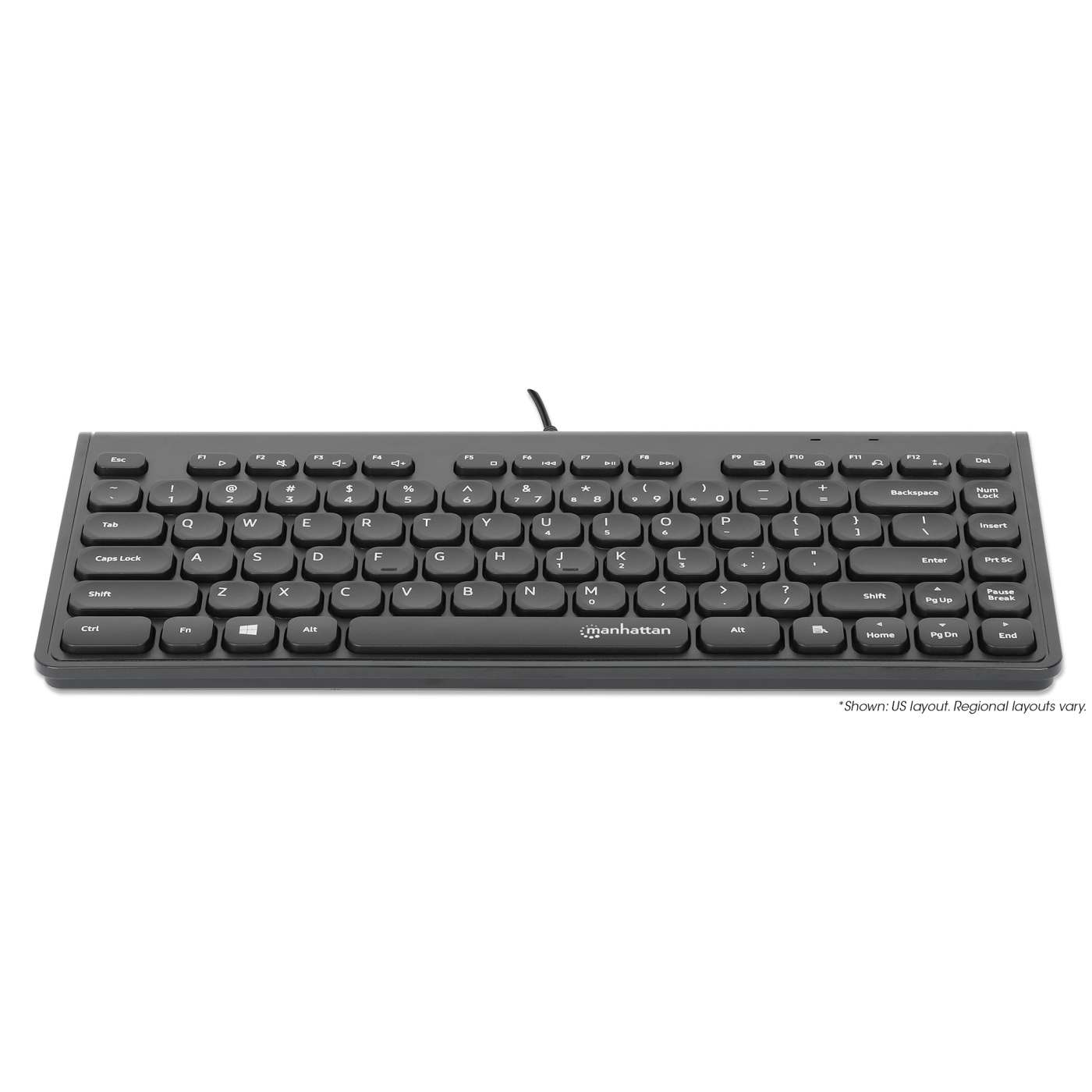 Kabelgebundene Slim USB Mini-Tastatur Image 4