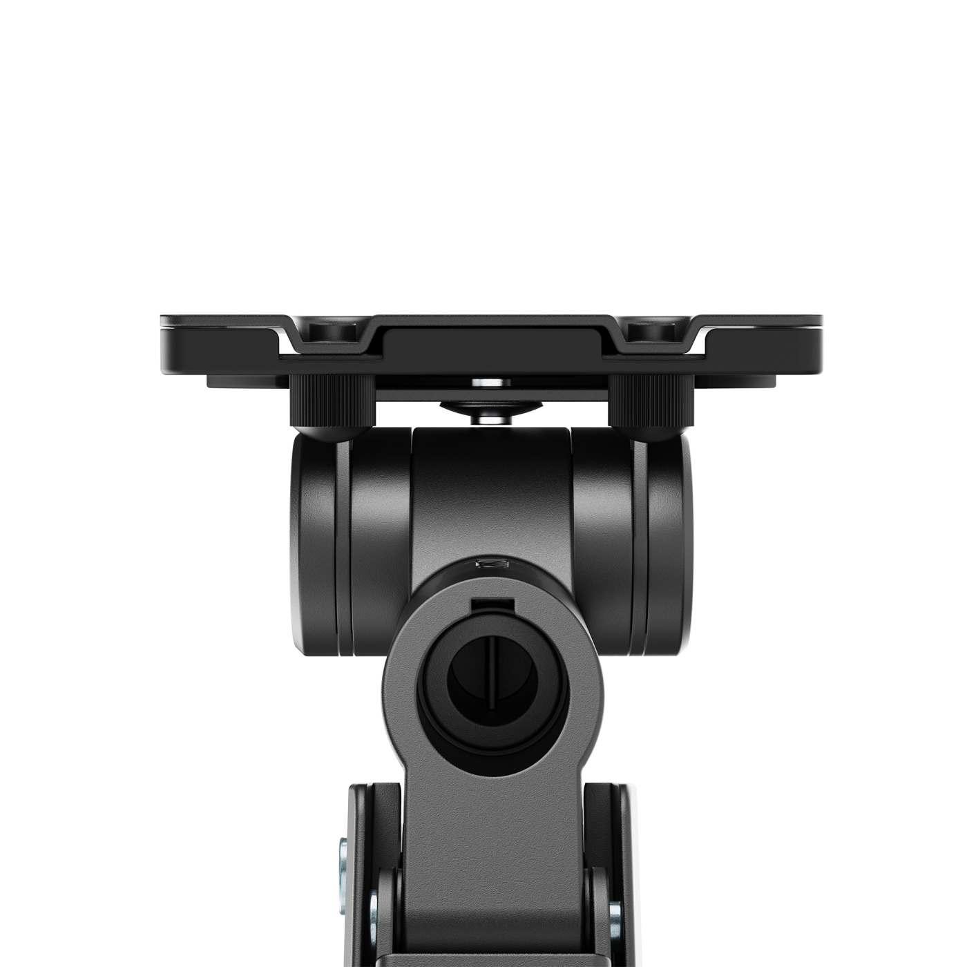 Tischhalterung mit USB-Ports und Gasdruckfeder mit extrem hoher Traglast für einen Monitor, Aluminium Image 14