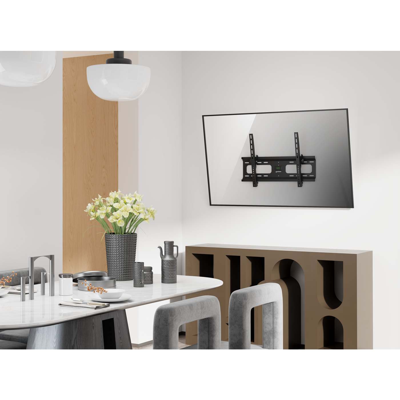 Universal TV-Wandhalterung, neigbar Image 3