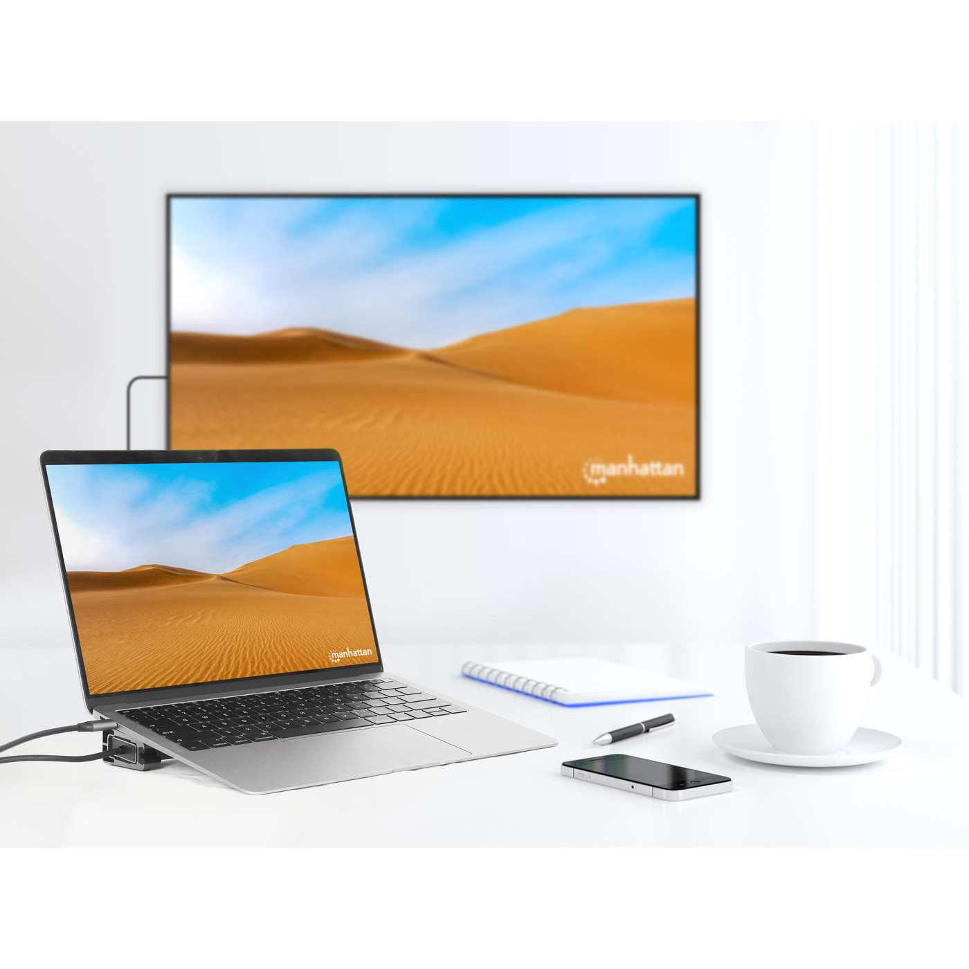 USB-C PD 10-in-1 Dual HDMI-Monitor 4K Dockingstation / Multiport-Hub Image 12