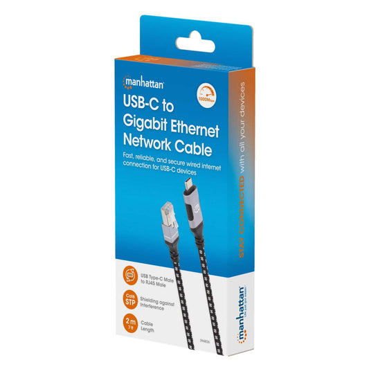 USB-C auf Gigabit Ethernet-Netzwerkkabel, 2 m Packaging Image 2
