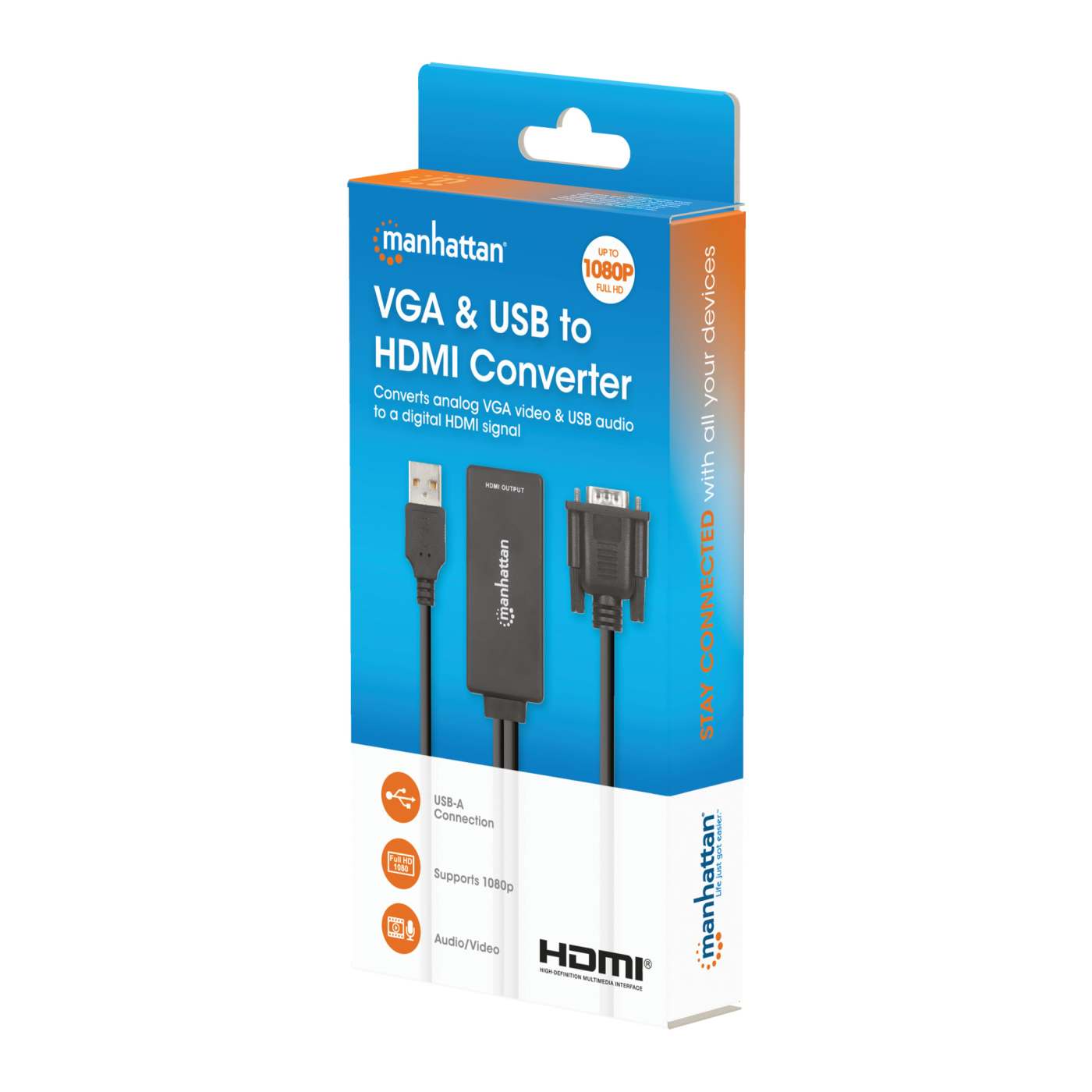 VGA und USB auf HDMI-Konverter Packaging Image 2
