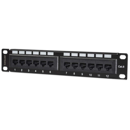 10" 12-Port Cat6 Patchpanel Image 1