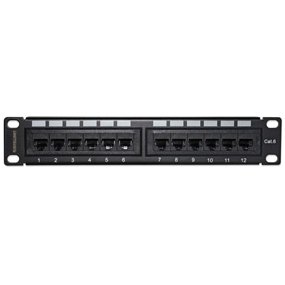 10" 12-Port Cat6 Patchpanel Image 3