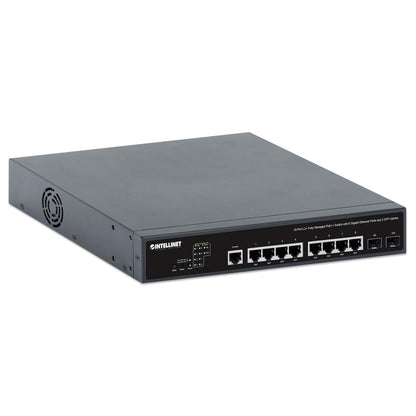 10-Port L2+ Fully Managed PoE++ Switch mit 8 Gigabit Ethernet-Ports und 2 SFP-Uplinks Image 3