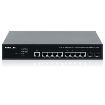 10-Port L2+ Fully Managed PoE++ Switch mit 8 Gigabit Ethernet-Ports und 2 SFP-Uplinks Image 6