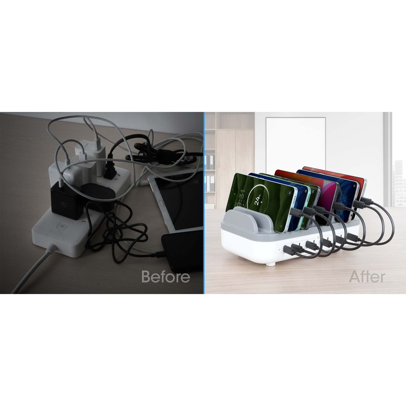 10-Port USB-C Power Delivery-Ladestation - 200 W Image 9