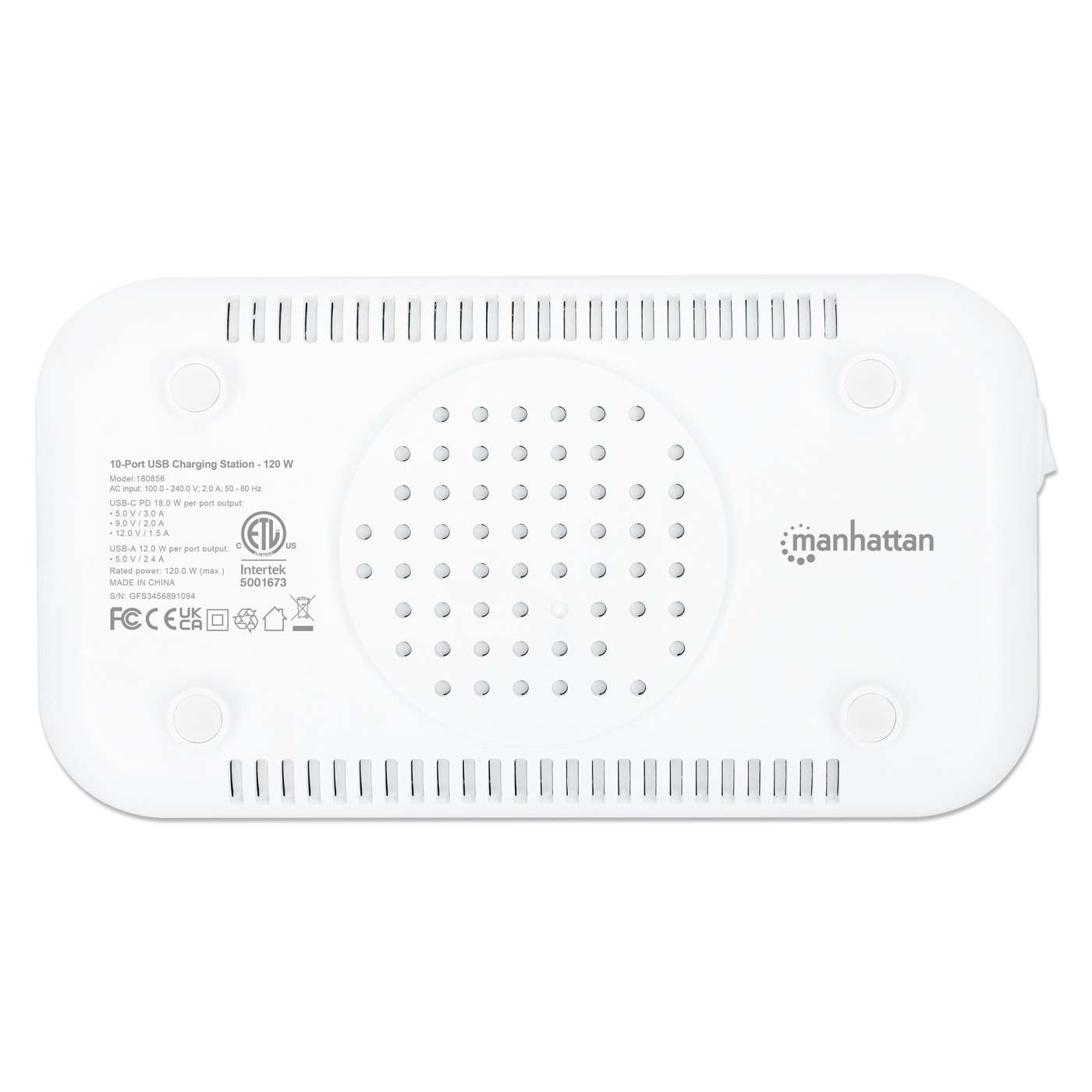 10-Port USB Power Delivery-Ladestation 120 W Image 8