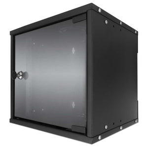 10" Wandverteiler, 6 HE, 320 (H) x 300 (B) x 300 (T) mm, schwarz Image 1