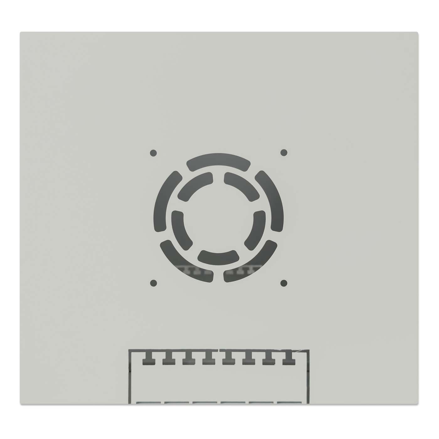 10" Wandverteiler, 6 HE, 320 (H) x 300 (B) x 300 (T) mm, grau Image 6