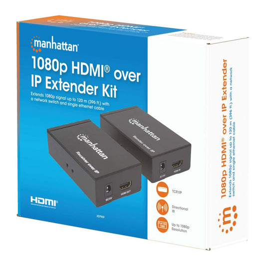 1080p HDMI over IP Extender Splitter Kit Packaging Image 2