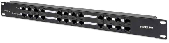 12-Port Passives PoE-Patchpanel / Midspanlösung Image 1