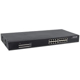 16-Port Gigabit Ethernet PoE+ Switch Image 3