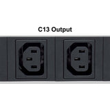 19" 8-fach IP-Steckdosenleiste / Smart PDU mit C13-Kaltgerätesteckdosen Image 5