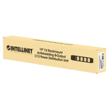 19" 8-fach Steckdosenleiste mit C13-Kaltgerätesteckdosen und Kabelklemmen Packaging Image 2