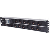 19" 15-fach Steckdosenleiste, Schutzkontakt Image 1