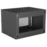 19" Wandverteiler, Basic Line, 6 HE, 353 (H) x 540 (B) x 400 (T) mm, schwarz Image 2
