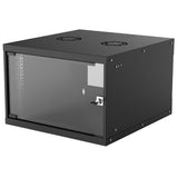 19" Wandverteiler, Basic Line, 6 HE, 353 (H) x 540 (B) x 560 (T) mm, schwarz Image 1